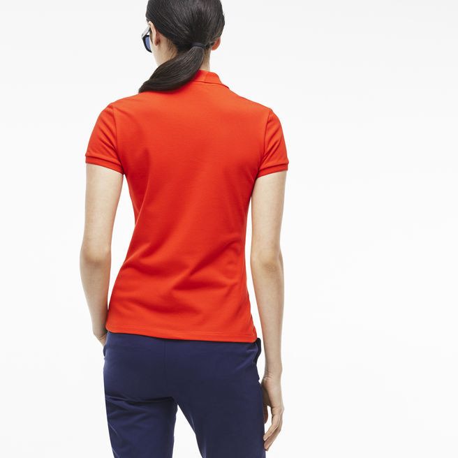 Lacoste short lapel T woman S-2XL-063